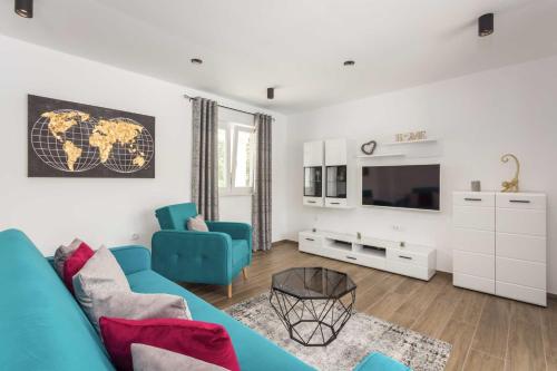 Közös társalgó / TV, Holiday Home Greta in Breg