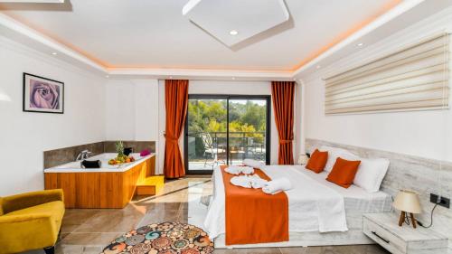 Létesítmények, Uzumlu Village 3 Bedroom Villa 5717 in Uzumlu