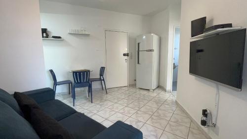 Estúdio Moema, vaga de garagem, internet e sacada, São Paulo