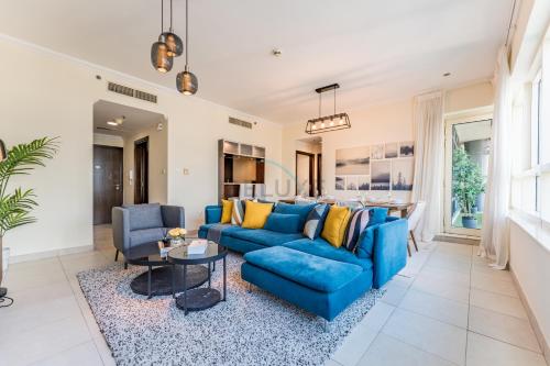 Partial Sea and City View 2BR with Balcony Near Dubai Marina Mall, Marina Quay West, Dubai Marina by Deluxe Holiday Homes, Dubái (foto 8)