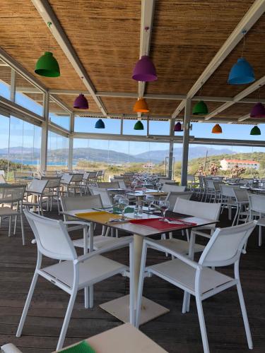 Étterem, Sirenes Beach Resort in Psili Ammos