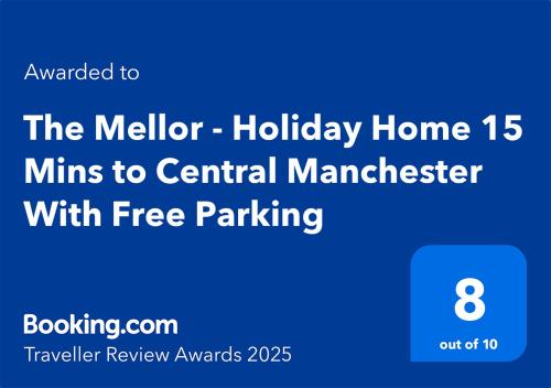 HEYHOO The Mellor - Holiday Home With Free Parking - 5 Minutes Drive to Coop Live, Etihad Stadium & Manchester City Centre, Manchester (fotografie 3)