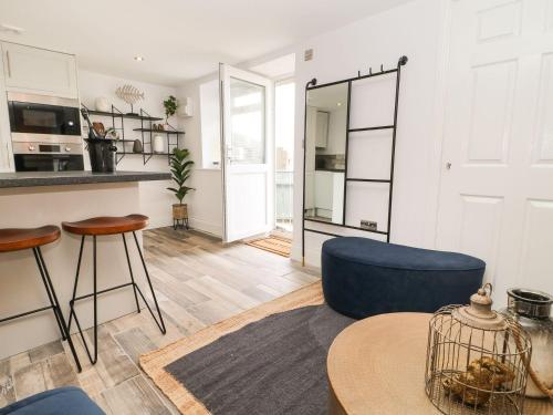 A szálláshely kívülről, The Beach Apartment in Whitburn