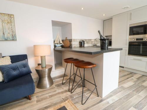 A szálláshely kívülről, The Beach Apartment in Whitburn