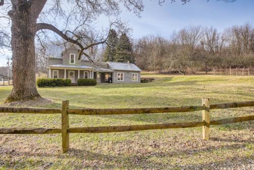 . Patio and Scenic Views Modern Ohio Farmhouse
