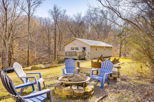 . Peaceful Cabin at Lake Logan w/ Spacious Yard!