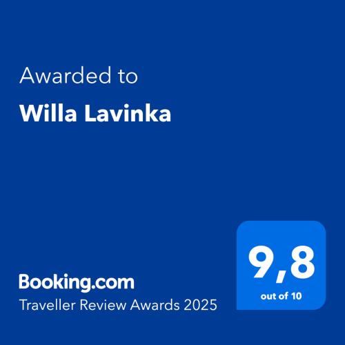 Willa Lavinka z sauną