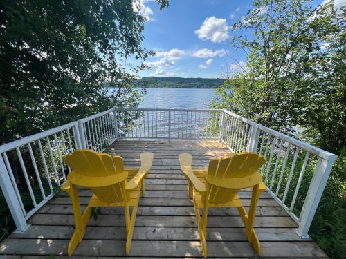 Balkons/terase, The Luxe Lodge in Eagle Lake (ON)