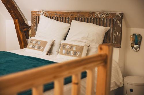 Chambre dHôtes GALET EN LIN dans Ecolodge ENTRE MER & CAMPAGNE chambre d'hôte Cauville-sur-Mer