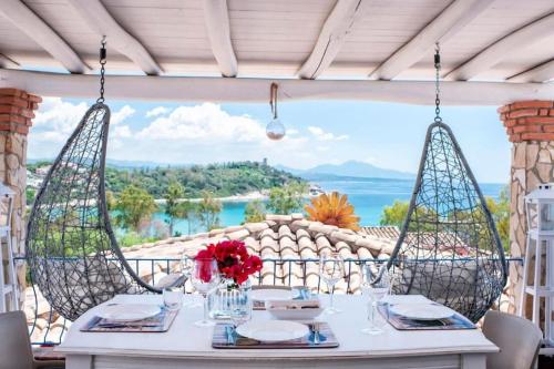 Villa with SEAVIEW TERRACE, close by a sandy beach