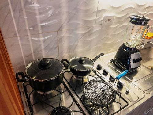 Kitchen, Apartasuite en el Corazon del Eje Cafetero in Boston