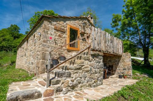 Bejárat, Vivienda pasiega LO LUCAS 1920 in San Roque De Riomiera