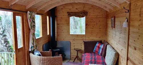 Viesnīcas āriene, Pike's Cabin in the Woods in Blackshaw