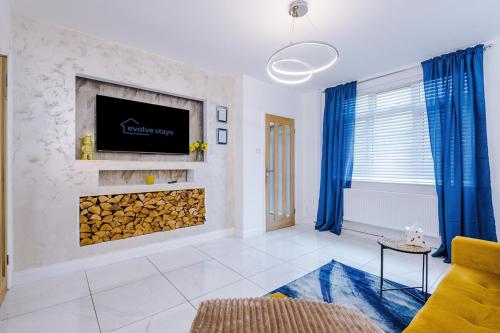 Stunning Home in Altrincham, Large Driveway, Sleeps 7, Perfect For Groups, Manchester (fotografie 6)
