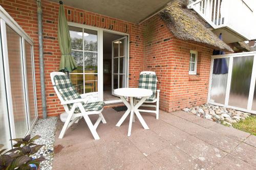 Balcony/terrace, Seeschloßchen Ferienwohnung 5 in Busumer Deichhausen