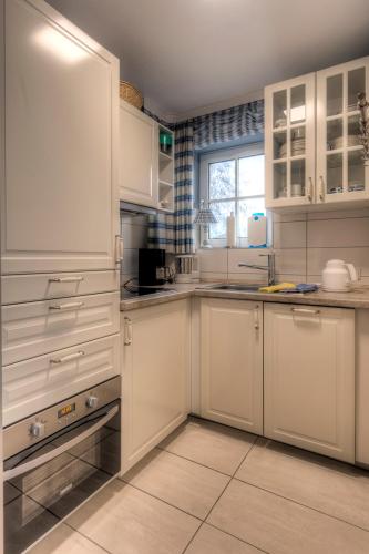 Kitchen, Seeschloßchen Ferienwohnung 6 in Busumer Deichhausen