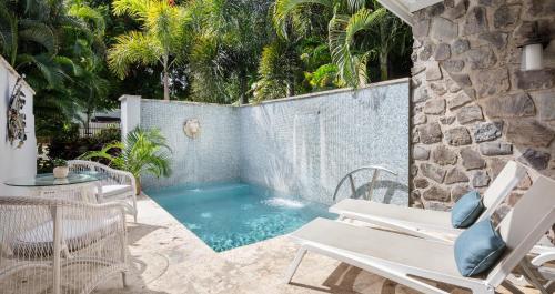 Double room, honeymoon, private pool