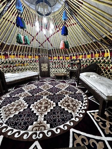 Ethnochill Karakol yurt camping in คาราคล