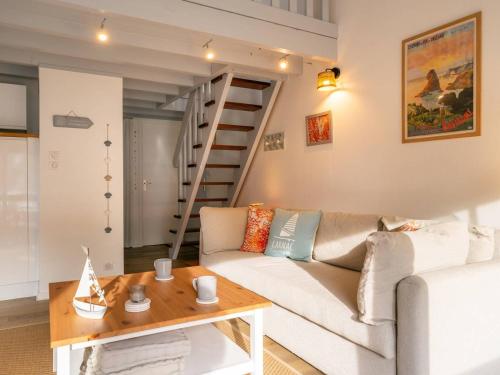 Carnac: Duplex 4p, 3 ch, clim, parking, proche plage - FR-1-477-250 Carnac: Duplex 4p, 3 ch, clim, parking, proche plage - FR-1-477-250