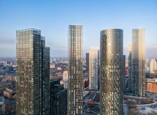 Luxury 2 Bed Penthouse with Stunning Views in Manchester City Centre, Manchester