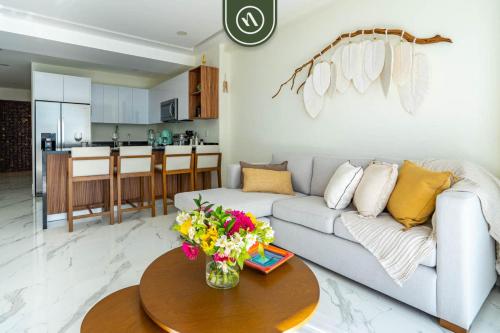 2BR Condo Right Next to the Beach - Pool & Palapa in Nuevo Vallarta , Mexico