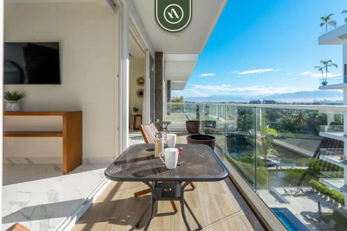 2BR Condo Right Next to the Beach - Pool & Palapa in Nuevo Vallarta , Mexico