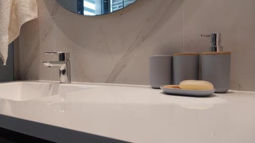 Bathroom, Alta Florida Apart in Celedonio Escalada