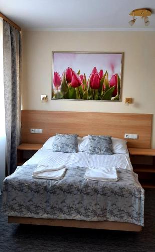 1 double bed