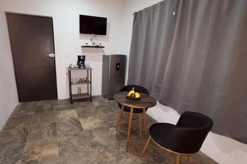 Shared lounge/TV area, Depto Cenote in Sta Ana