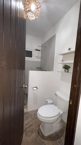 Bathroom, Depto Cenote in Sta Ana