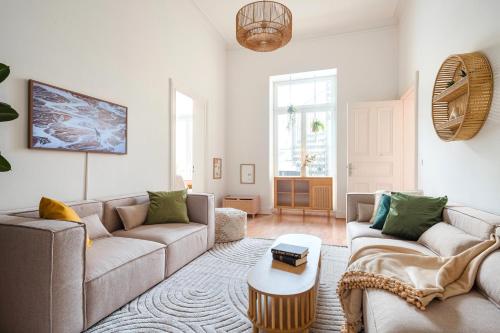 Alster Boho Apartment auf 150qm für bis zu 9 Gäste, Гамбург (фото 2)