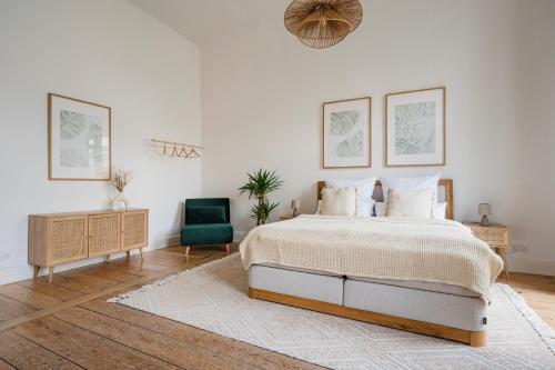 Alster Boho Apartment auf 150qm für bis zu 9 Gäste, Гамбург (фото 8)