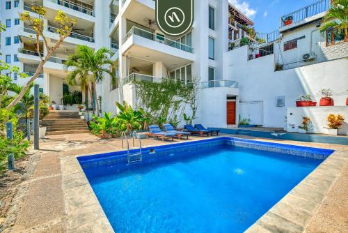 2BR Condo with Private Terrace - Ocean View - Pool in Puerto Vallarta, Mexico
