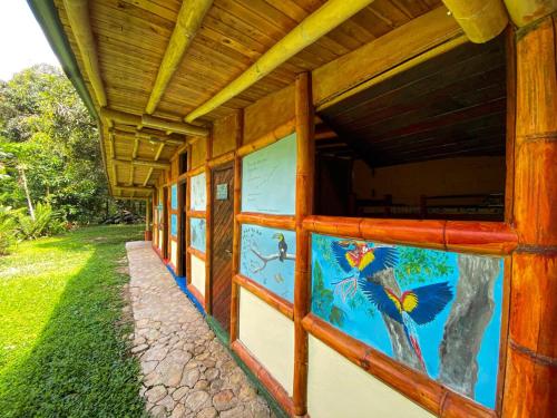 Habitación ideal para familia o amigos a borde de rio y mucha naturaleza