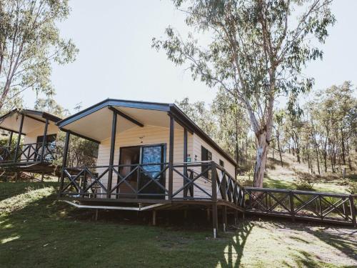 ระเบียง/ชานเรือน, BIG4 Cania Gorge Holiday Park in มอนโต