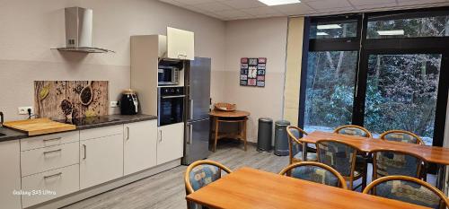 Køkken, Aparthotel Hoper in Oyten