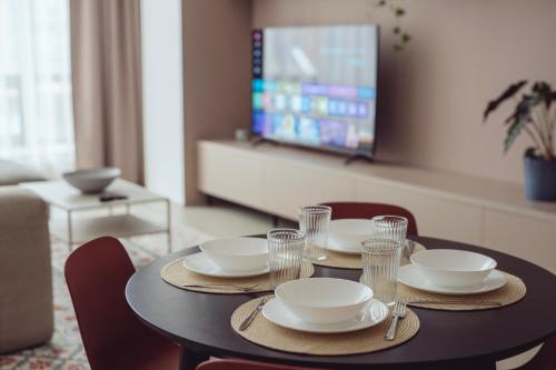 Premium Loft ǀ 2-Bedrooms, AC, 85 sqm, Free Parking, Bratislava (foto 6)