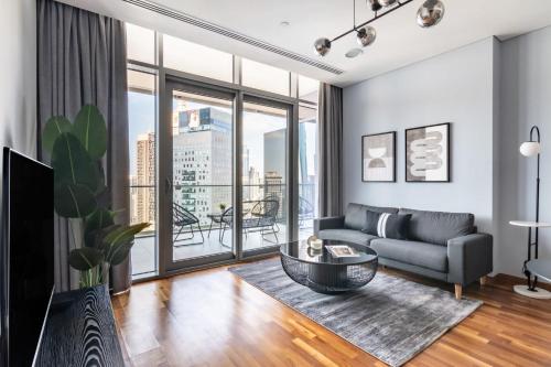 Silkhaus spacious high floor 1BDR in DIFC with stunning balcony, Dubaj (fotografie 2)
