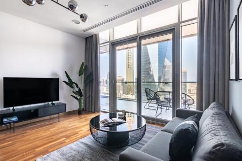 Silkhaus spacious high floor 1BDR in DIFC with stunning balcony, Dubaj (fotografie 7)