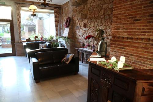 Lobby, Apartamentos La Pontiga *** in Pilona