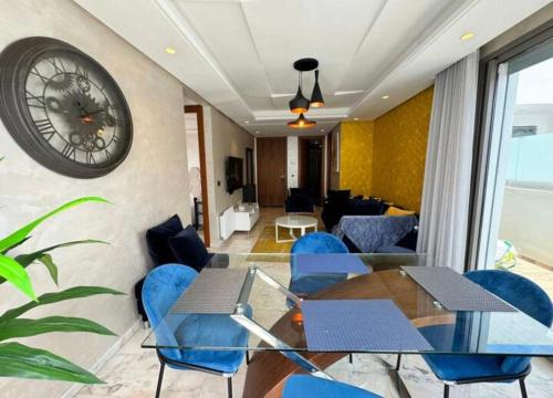 Résidence Saphir Luxury apartment with terrace in Racine, Casablanca (photo 9)