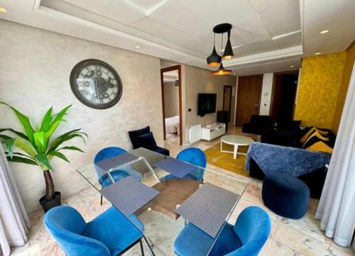 Résidence Saphir Luxury apartment with terrace in Racine, Casablanca (photo 8)