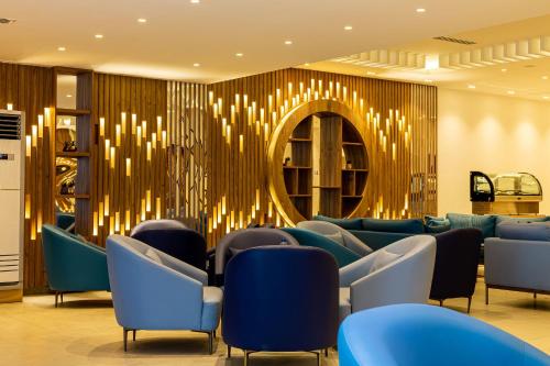 Bar/ Salón, Lancaster Kumasi City Hotel in Kumasi