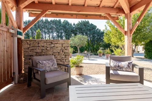 Iekārtas, Mas des Tourterelles in Jonquieres (Provence-Alpes-Cote d'Azur)