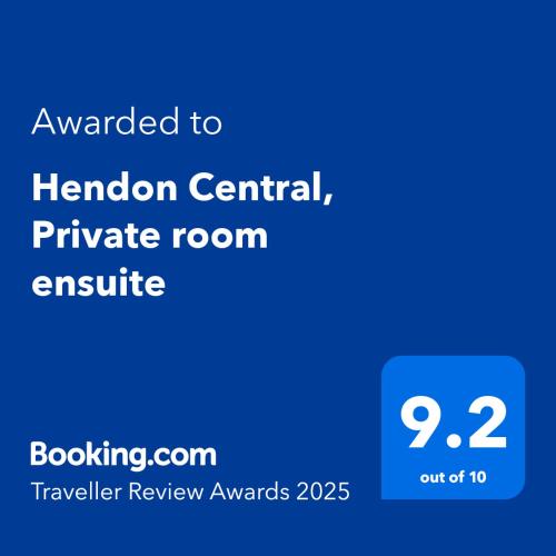 Hendon Central, Private room ensuite, Londýn (fotografie 9)