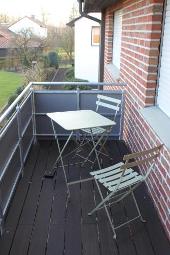 Terraza/balcón, Ferienwohnung Walgernheide in Warendorf