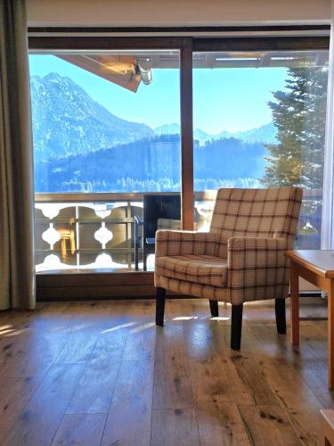 Uitzicht, Hotel Restaurant Cafe Fuggerhof in Oberstdorf