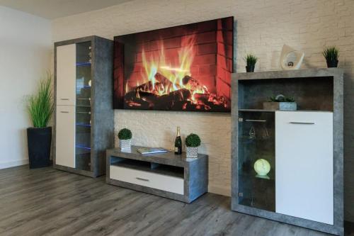 Relax-Apartment mit Indoor-Pool, Sauna, Massagesessel und Netflix 4.6km von Höhenweg entfernt