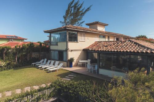 حديقة, Casa de Luxo a Beira Mar em Búzios, RJ (Casa de Luxo a Beira Mar em Buzios, RJ) in Vila Luiza