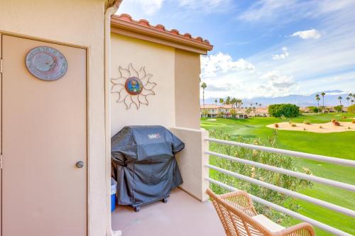 Steps to Indian Wells Condo with Golf Course Views!